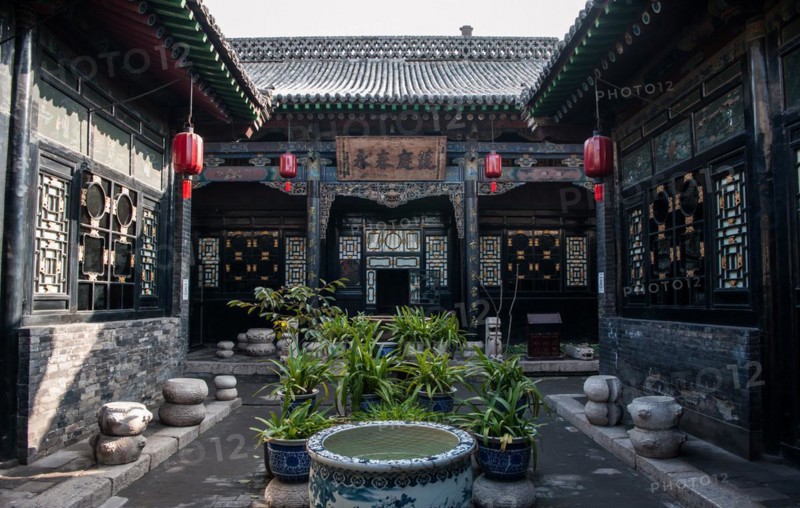 Chinese, house, travel, shanxi, china