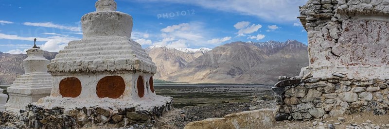Tschoerten near Hunder, Nubra Valley, Ladakh, Jammu and Kashmir, Indian Himalayas, North India, India, Asia