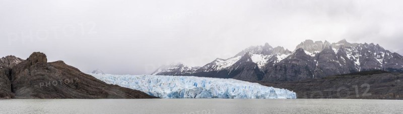 Grey Glacier, Torres de Paine, Magallanes and Chilean Antarctica, Chile, South America
