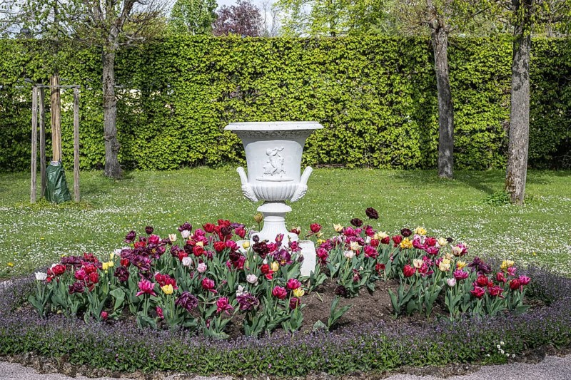 Russian Garden in the Belvedere Palace Park, Weimar, Thuringia, Germany, Europe