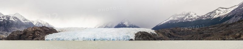 Grey Glacier, Torres de Paine, Magallanes and Chilean Antarctica, Chile, South America
