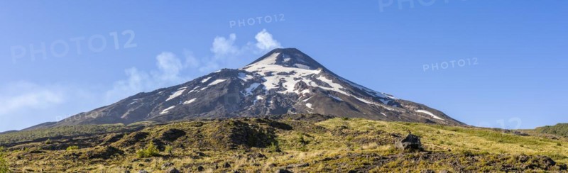 Villarrica Volcano, Villarrica National Park, Araucania, Chile, South America