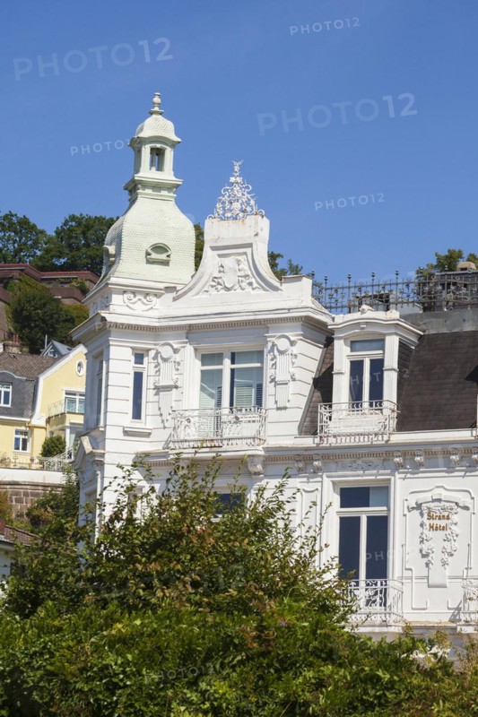 Villa in the Treppenviertel, residential building, Blankenese district, Hamburg, Germany, Europe