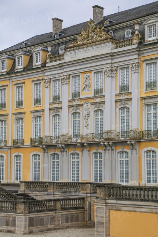 Augustusburg Castle, Bruehl, Rhine-Erft district, North Rhine-Westphalia, Germany, Europe