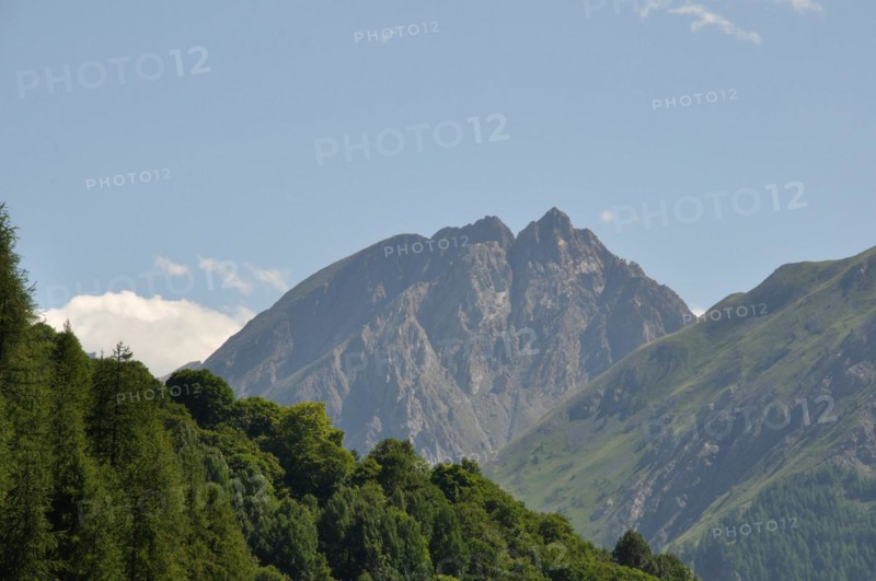 Mountain landscape in Valloire