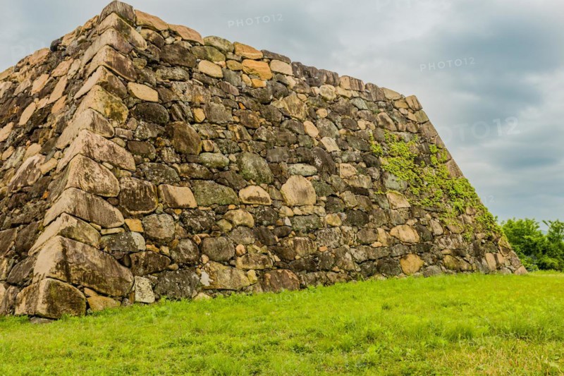 Remains of Japanese stone fortress in Suncheon, South Korea, Asia