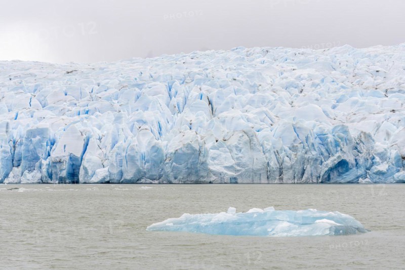 Grey Glacier, Torres de Paine, Magallanes and Chilean Antarctica, Chile, South America