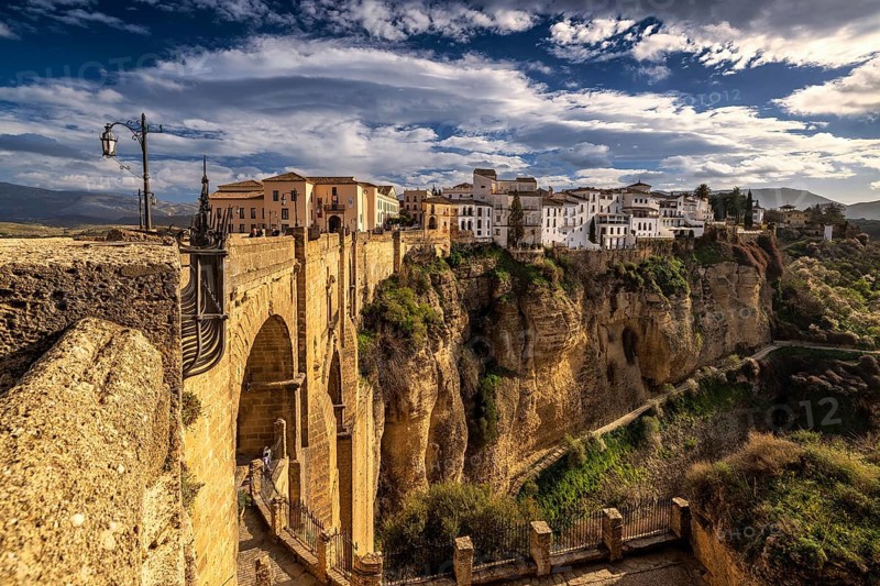 Ronda, Andalusia, Spain, El Puente Nuevo, the new bridge, Europe