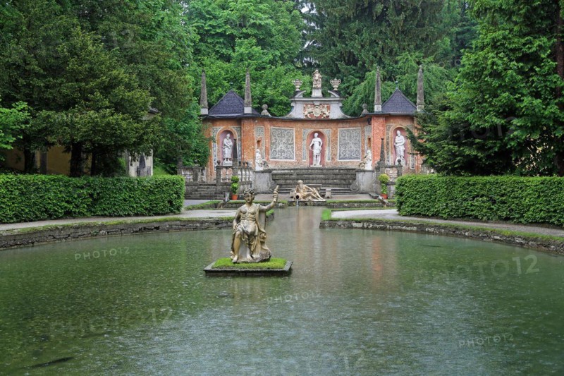 Hellbrunn Palace, Salzburg, Austria, trick fountains, Europe