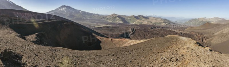 Crater Navidad, Lonquimay volcano, Malalcahuello National Reserve, Curacautin, Araucania, Chile, South America