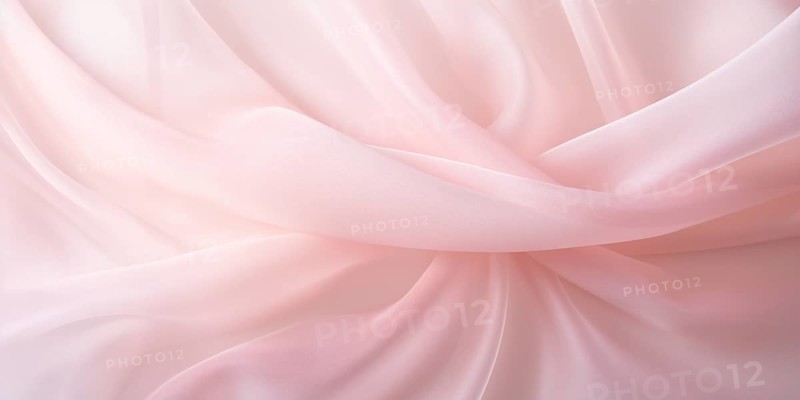 Soft pink tulle fabric. KI generiert, generiert, AI generated
