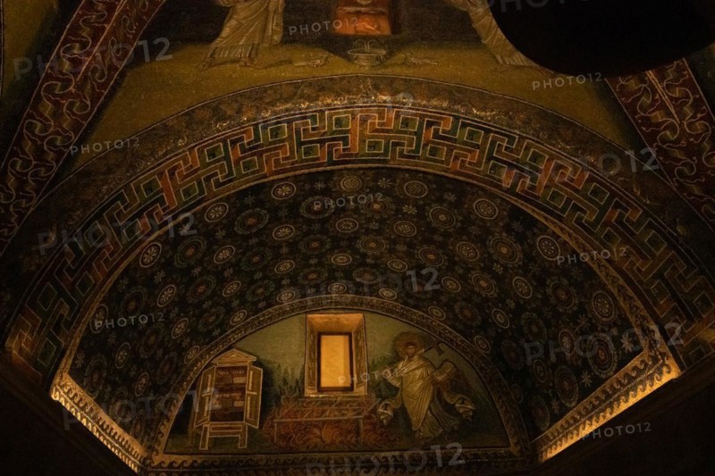 Ravenna mosaics, interior, italy
