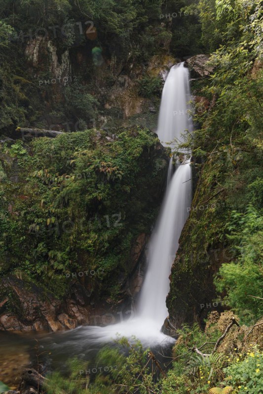 Cascada La Virgen, Ruta 240, Carretera Austral, Aysen, Chile, South America