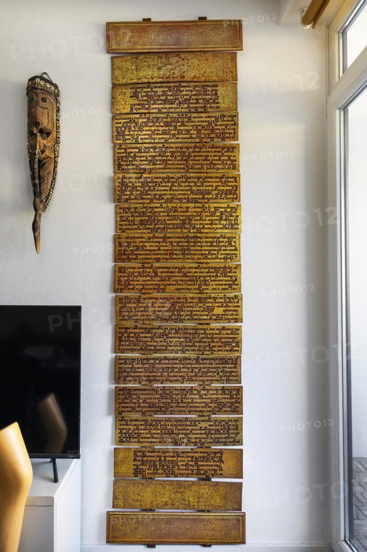 Pali-Book, collection of Buddhist scriptures, similar to Sanskrit, from Rangoon, Burma, Burma, Myanmar, Asia