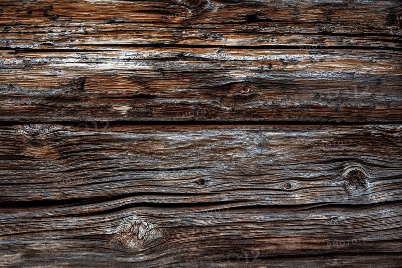 Old wooden beams on the house facade of the Naturalpe Gemstel-Schoenesboden-Alpe, Gemsteltal, Mittelberg, Kleinwalsertal, Vorarlberg, Allgaeu Alps, Austria, Europe