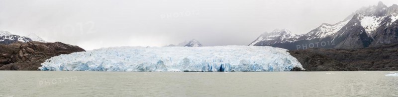 Grey Glacier, Torres de Paine, Magallanes and Chilean Antarctica, Chile, South America