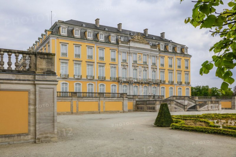 Augustusburg Castle, Bruehl, Rhine-Erft district, North Rhine-Westphalia, Germany, Europe