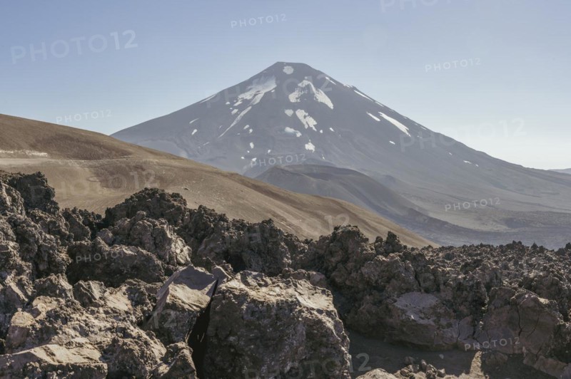 Lonquimay volcano, Malalcahuello National Reserve, Curacautin, Araucania, Chile, South America