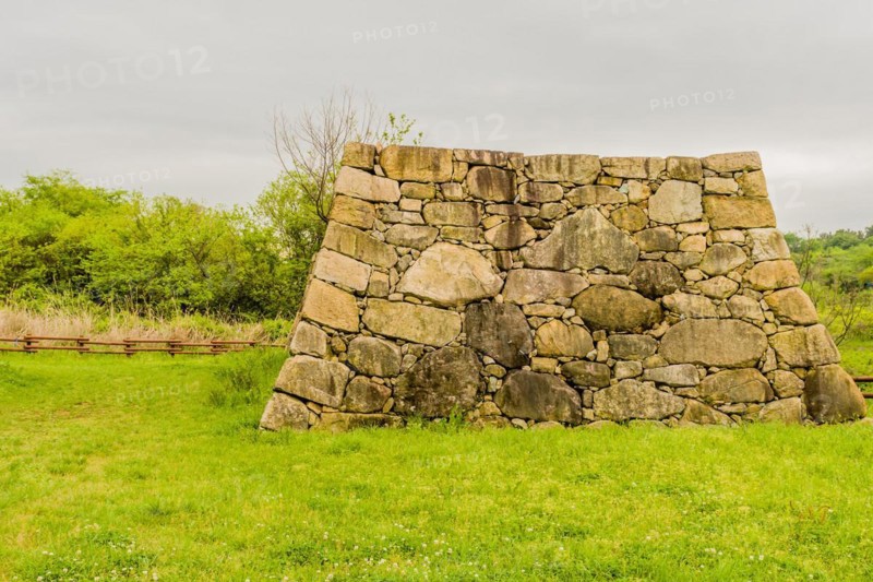 Remains of Japanese stone fortress in Suncheon, South Korea, Asia