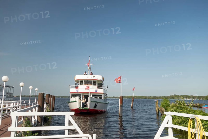 Jetty, Weisse Flotte, Zwischenahner Meer, Bad Zwischenahn, Ammerland, Germany, Europe