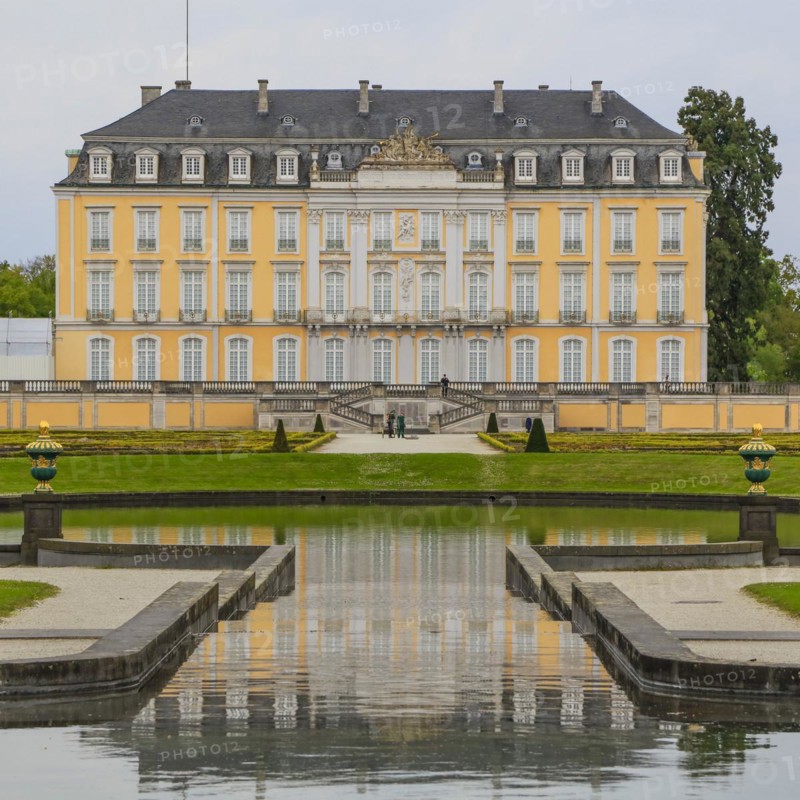 Augustusburg Castle, Bruehl, Rhine-Erft district, North Rhine-Westphalia, Germany, Europe