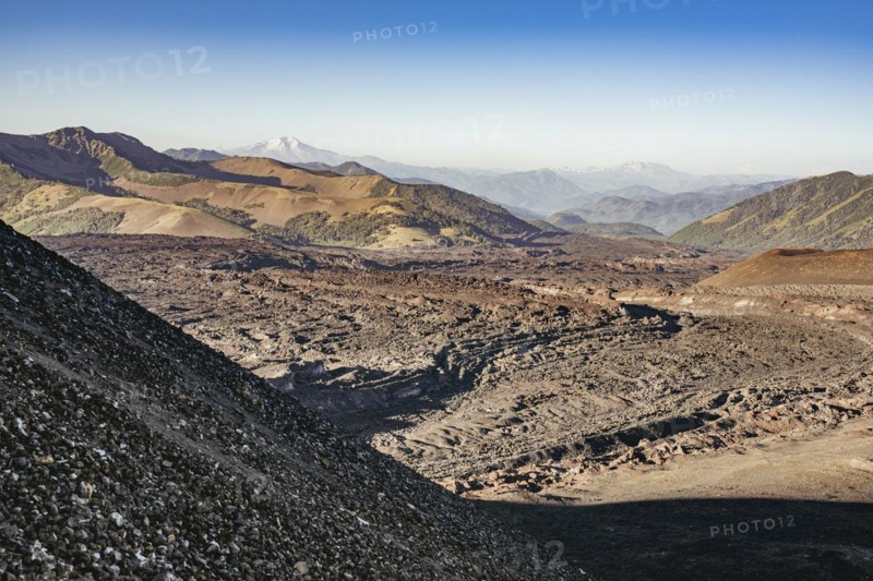 Crater Navidad, Lonquimay volcano, Malalcahuello National Reserve, Curacautin, Araucania, Chile, South America