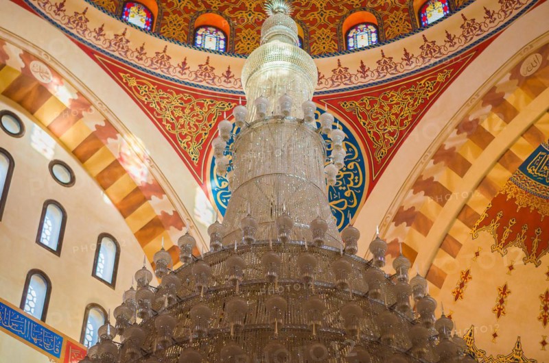 Beirut, Lebanon, April 03, 2017: Mosque of Mohammad Al-Amin Mosque in Beirut Lebanon, Asia