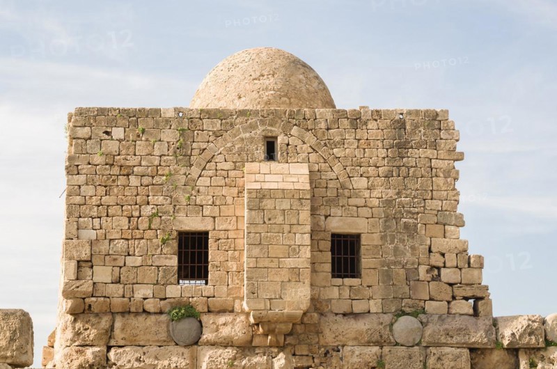 Castle of the Sea, Sidon, Lebanon, historic castle built by the Crusaders in 1228 to serve as a fortress of protection, Asia