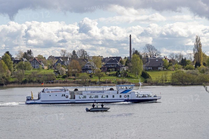 Excursion boat, boat, herring fishing, Rabelsund, Rabel, Kappeln, Schlei, Schleswig-Holstein, Germany, Europe