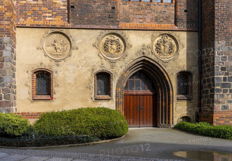 Detail photo, Nikolai Church in the Nikolai Quarter, Berlin, Germany, Europe