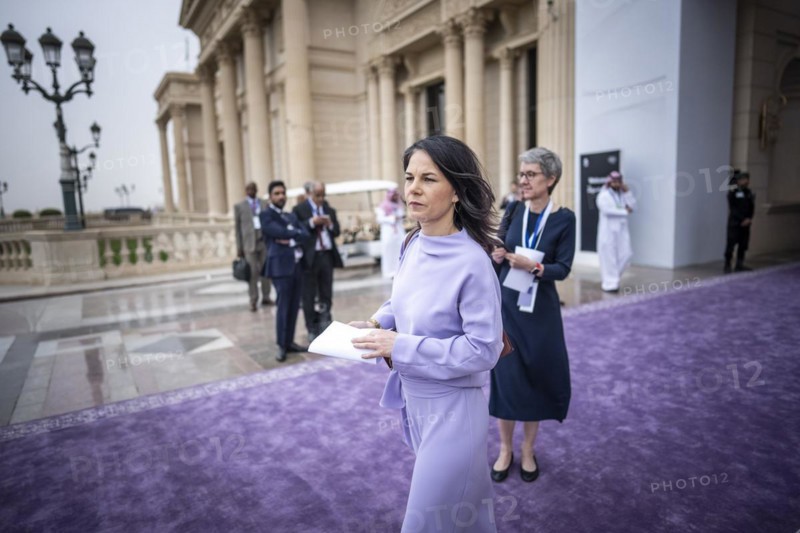 Riyadh, 29.04.2024. Federal Foreign Minister Annalena Baerbock visits Riyadh, Saudi Arabia on 29.04.2024 for bilateral talks and conferences. Photographed on behalf of the Federal Foreign Office