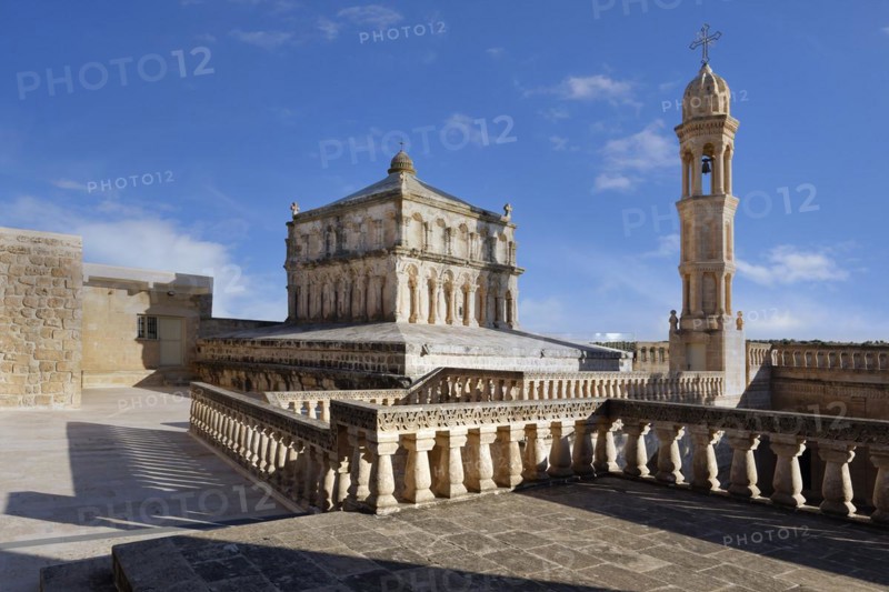 Syrian Orthodox Meyrien Ana Monastery and Church, Mardin, Turkey, Asia