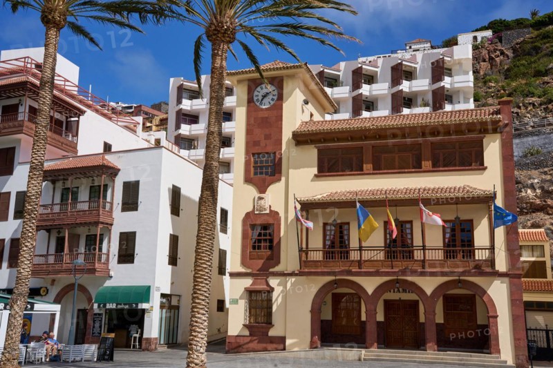 Town Hall of San Sebastian de La Gomera, La Gomera, Canary Islands, Spain, Europe