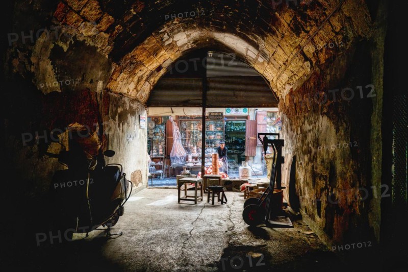 Shops in the Gaziantep bazaar, Turkey, Asia