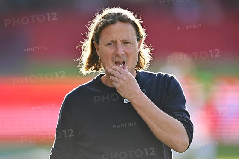 Coach Bo Henriksen 1. FSV Mainz 05, Portrait, pensive, Voith-Arena, Heidenheim, Baden-Wuerttemberg, Germany, Europe