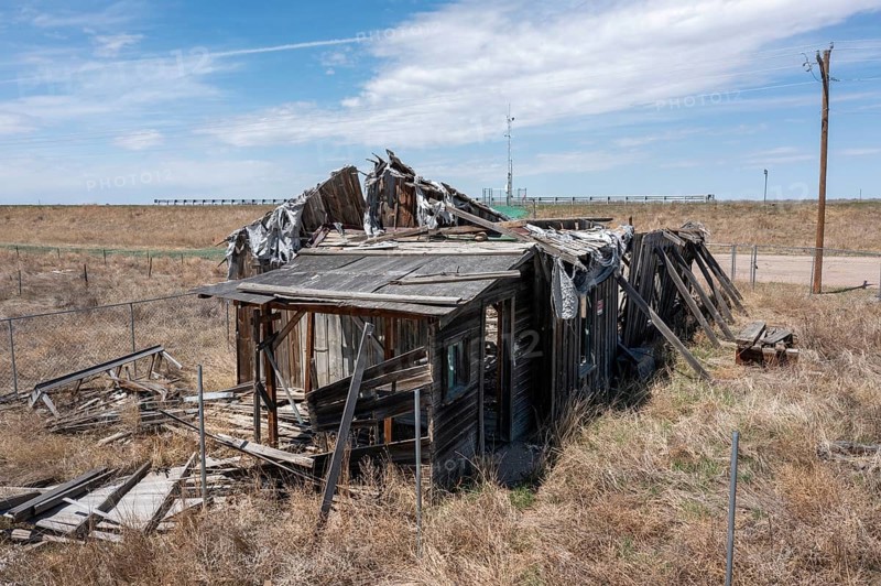 Dearfield, Colorado, The Dearfield Homestead historic town site. About 300 people lived and farmed here around 1915. The town promoted African-American land ownership and economic independence. The site is being considered for inclusion in the National Park Service system