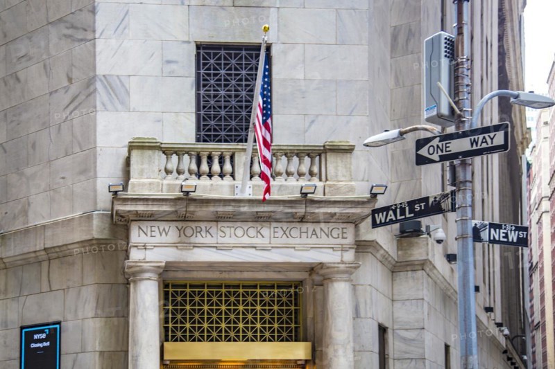 New York Levkoje Exchange, Wall Street, Lower Manhattan, New York City