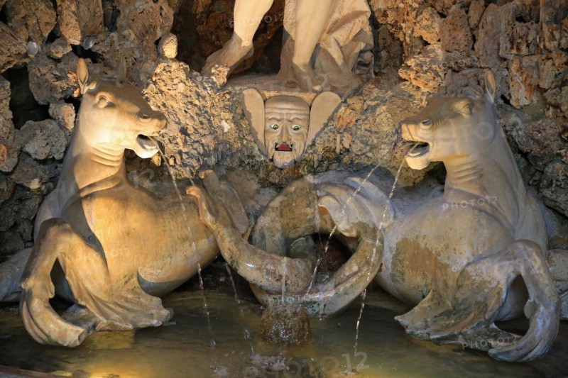 Hellbrunn Palace, Salzburg, Austria, trick fountains, Europe