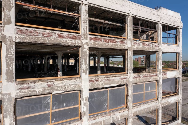 Detroit, Michigan, The abandoned Fisher Body 21 auto factory is being converted to Fisher 21 Lofts, a development of 433 apartments plus commercial space. The building opened in 1919. It was used by General Motors until 1984 and has been vacant since 1993