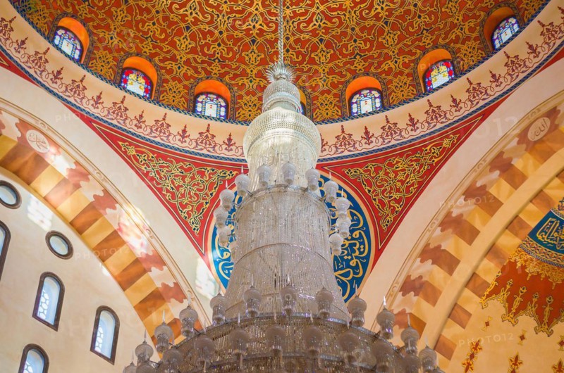 Beirut, Lebanon, April 03, 2017: Mosque of Mohammad Al-Amin Mosque in Beirut Lebanon, Asia