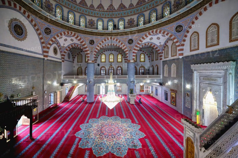 Avlusunda mosque, Prayer room, Sanliurfa, Turkey, Asia