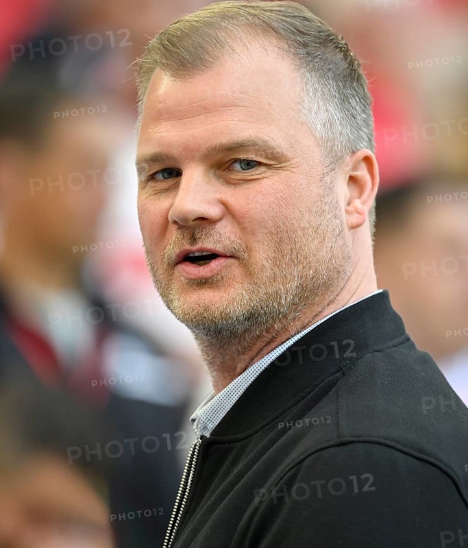 Chief Sports Officer Fabian Wohlgemuth VfB Stuttgart, Portrait, MHPArena, MHP Arena Stuttgart, Baden-Wuerttemberg, Germany, Europe