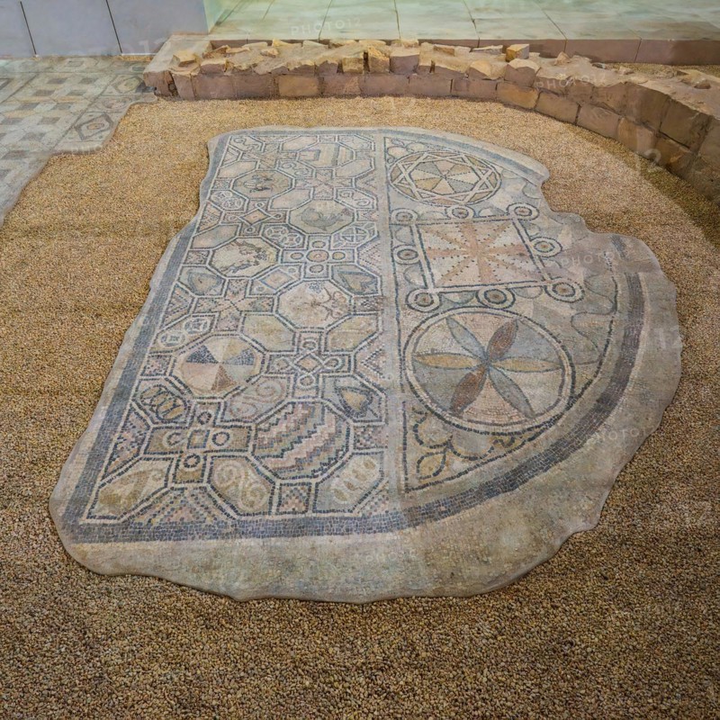 Menderes mosaic, Zeugma mosaic Museum, Gaziantep, Turkey, Asia