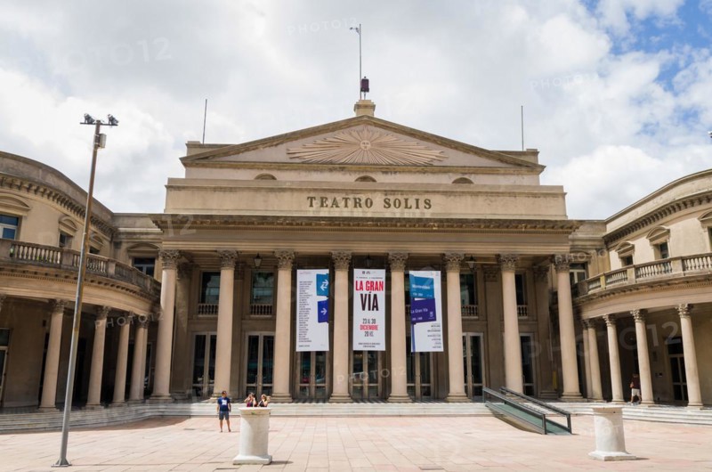 MONTEVIDEO, URUGUAY, Dezember 29, 2023: Solis Theater in Montevideo, one of the most beautiful theaters in South America