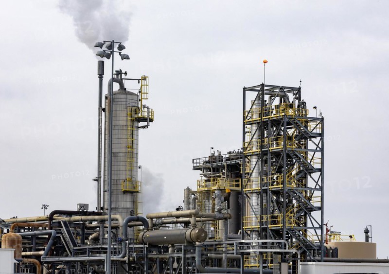 Duncombe, Iowa, A Koch Industries fertilizer plant. Koch is one of only four companies that control 75% of all nitrogen fertilizer production. Iowa farmers are opposing Koch's planned purchase of competitor OCI Global's Iowa fertilizer plant, fearing that decreased competition will lead to higher prices