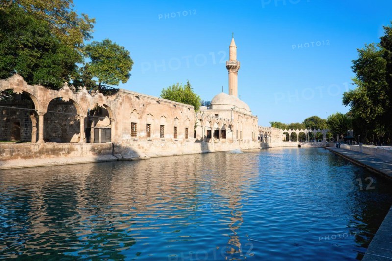 Abraham's Pool where the prophet was thrown into fire by King Nimrod, Sanliurfa, Turkey, Asia