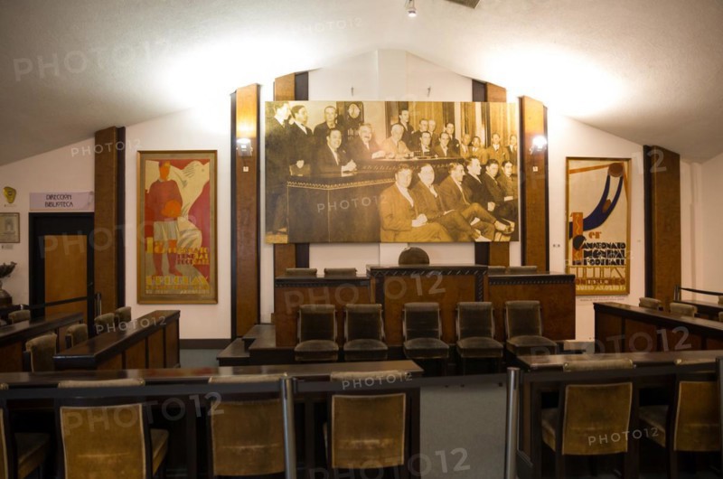 Montevideo, Uruguay, enero 02, 2024: Soccer museum, located inside the Centenario Stadium, South America