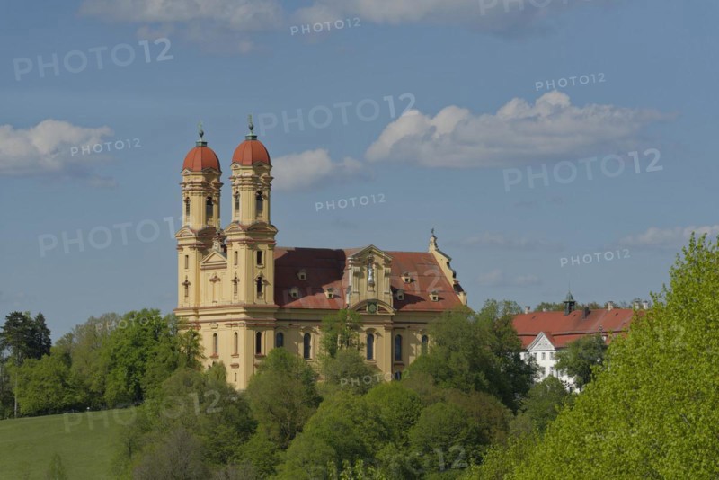 Schoenenbergkirche, pilgrimage church, church, baroque church, church, pilgrimage, pilgrims, religion, faith, Ellwangen an der Jagst, Jagsttal, Ostalbkreis, Schwaebische Ostalb, Germany, Europe