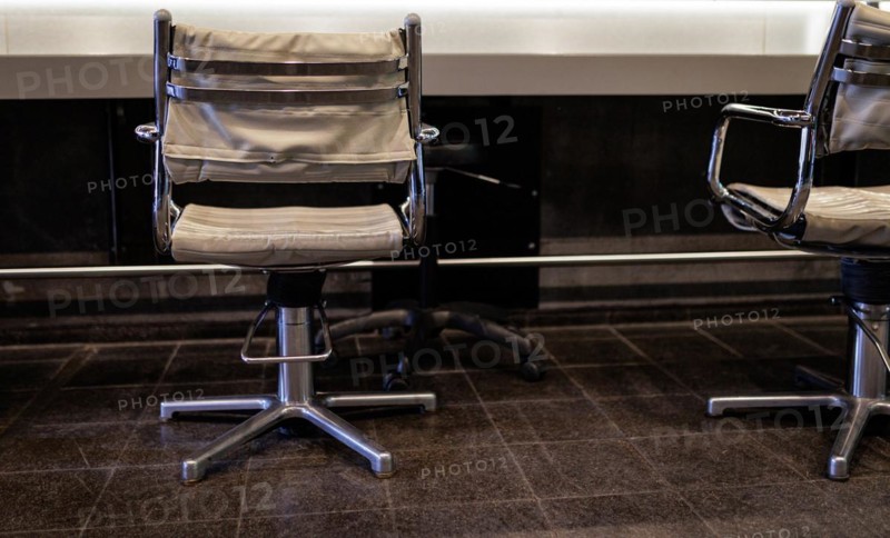 An empty hairdresser's chair, taken in the Coiffeur Sivan hairdressing salon in Berlin, 22/04/2024
