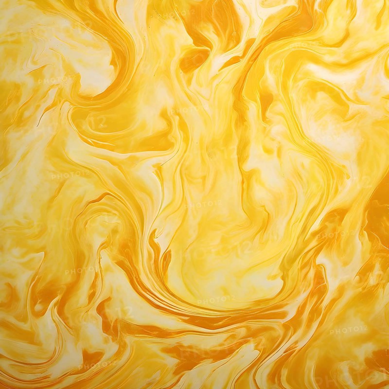 Marble textured yellow chalkboard as illustration background, AI generated